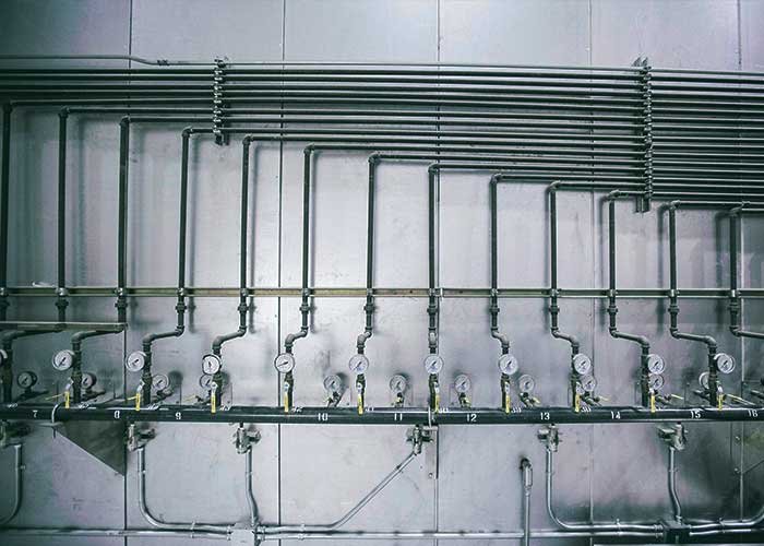 Services gas pipeline